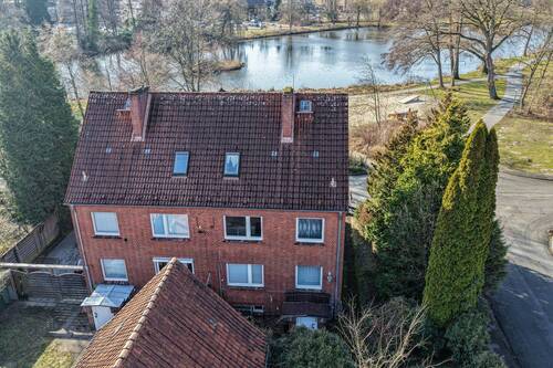 direkt am Mühlenteich in zentraler Lage - Doppelhaushälfte mit 97,00 m&sup2; in Munster zum Kaufen