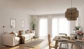Lichtdurchfluteter Wohnbereich dank bodentiefer Fe - Reihenmittelhaus mit 141,60 m² in Frankfurt (Oder) zum Kaufen