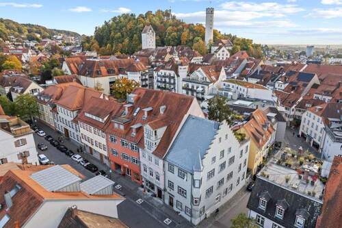 Luftbild - 1 Zimmer Mehrfamilienhaus, Wohnhaus zum Kaufen in Ravensburg