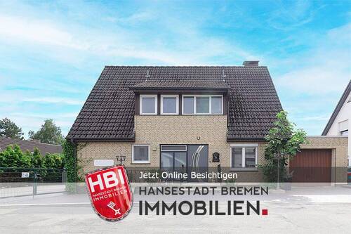 Hauptbild - Rönnebeck Familienfreundliches Einfamilienhaus mit Garage in ruhiger Lage