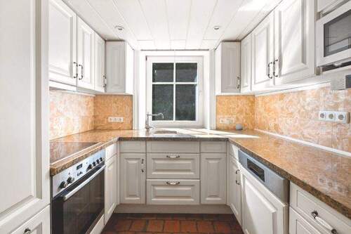 weiße Landhausküche - 