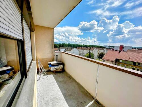Balkon.JPG - 2 Zimmer Etagenwohnung zum Kaufen in Lauf an der Pegnitz