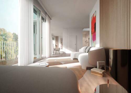 Innenvisualisierung - 2 Zimmer Etagenwohnung in Limburg an der Lahn