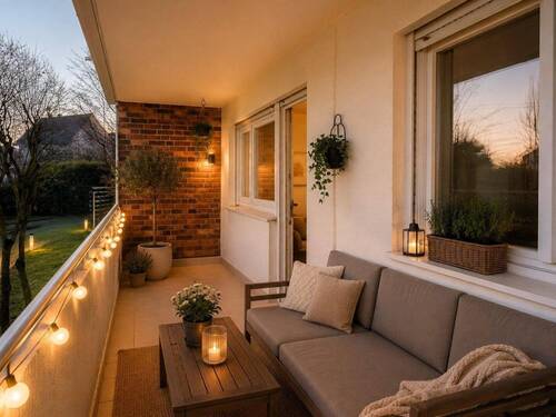 Loggia Beispiel Nacht - 
