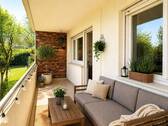 Loggia Beispiel Tag - Etagenwohnung mit 71,00 m&sup2; in Dreieich zur Miete