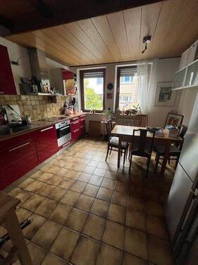 Wohnküche in der Maisonettewohnung - 