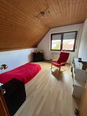 Schlafzimmer im OG der Maisonettewohnung - 
