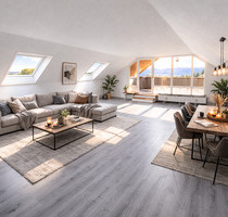 Lichtdurchflutete Wohnung mit großem Wohnzimmer und Dachterrasse - Wuppertal Langerfeld