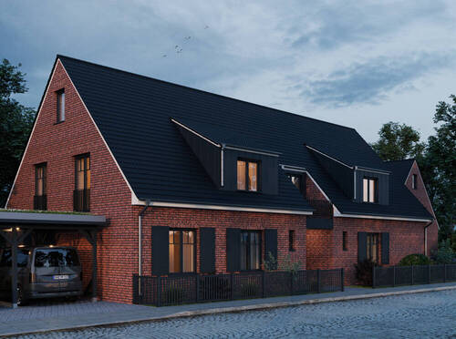 Straßenansicht Abends - 