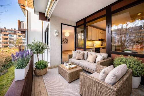 Balkon - Hell & ruhige 3 Zimmer Whg. Nähe U6 Harras