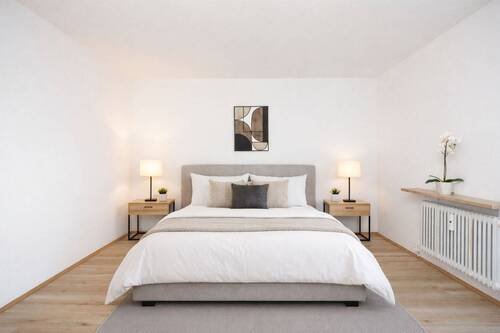 Schlafzimmer - 3 Zimmer Etagenwohnung in München