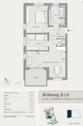 Der Grundriss B 1.3. - Etagenwohnung mit 75,40 m&sup2; in Kirchzarten zum Kaufen