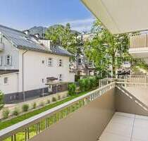 Barrierefreie 2-Zimmer-Stadtwohnung (BJ 2021) mit Südbalkon & Aufzug in Bad Reichenhall