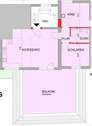 Grundriss - Terrassenwohnung mit 100,00 m&sup2; in Norath zur Miete