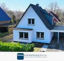 Modernes Einfamilienhaus mit Garten und Carport - Bremen Rekum