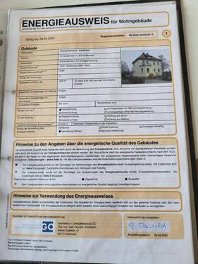 Energieausweis - 