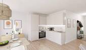 In der Wohnküche können Sie sich kulinarisch voll - 2 Zimmer Etagenwohnung in Berlin