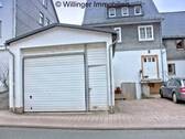 . Ansicht von hinten mit Garage - 