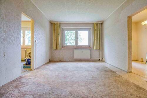 Wohnzimmer - 3 Zimmer Etagenwohnung zum Kaufen in Zinnowitz