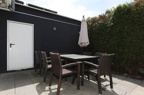 Terrasse - 6 Zimmer Reihenendhaus in Markgröningen