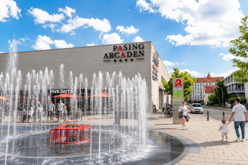 Pasing Arcaden visualisiert - 