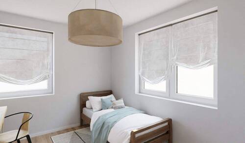 Helles und komfortables Gästezimmer im Erdgeschoss - 