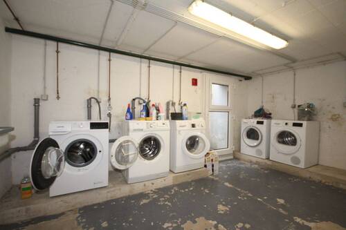 gepflegter Waschkeller - 