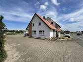 Giebelseite Wohnhaus - 6 Zimmer Mehrfamilienhaus, Wohnhaus in Hille