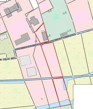 Flurkarte markiert - 