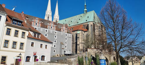 Ansicht Haus von unten Ne 13 - Gewerbeobjekt (Büro, Produktion, Verkauf) in Görlitz zur Miete