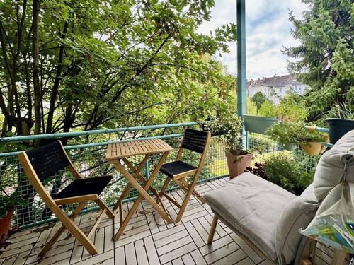 Bild 1 - 2-Zimmer-Stilaltbauwohnung mit Balkon im Martinsviertel