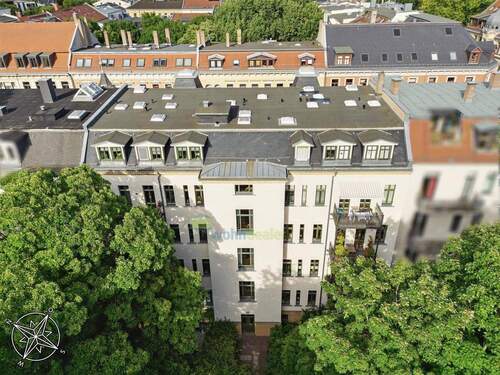 Objektansicht - 3 Zimmer Etagenwohnung zum Kaufen in Leipzig