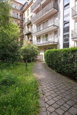 Begrünte Innenhof - 