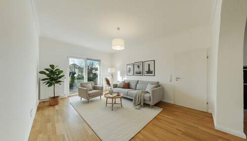 Wohnzimmer Möbliert - 