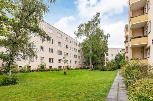 Gebäudeansicht - Provisionsfreie 2-Zimmer-Wohnung nahe der FU Dahlem