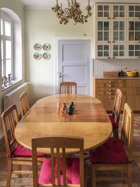 Küche mit Essbereich - Einfamilienhaus mit 160,00 m&sup2; in Lindendorf-Dolgelin zum Kaufen