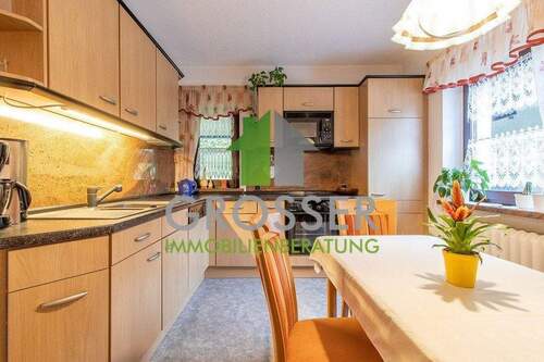 Küche, Erdgeschoss - 6 Zimmer Einfamilienhaus in Zschorlau