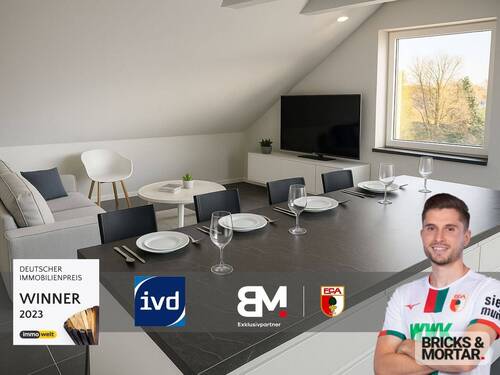 Titelbild - Modern sanierte 3-Zimmer-Dachgeschosswohnung mit Kochinsel in zentraler Lage