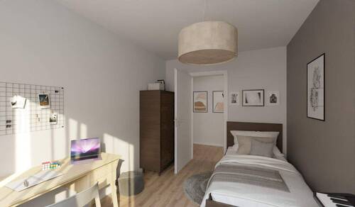 In diesem hell erleuchteten Zimmer kann Ihr Kind s - 