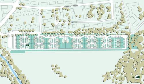 Lage des Doppelhauses im Quartier - 