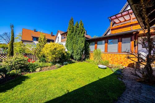Garten - 4 Zimmer Doppelhaushälfte in Achern