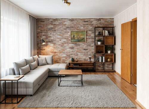 Wohnen OG - Einrichtungsbeispiel (KI generiert) - 