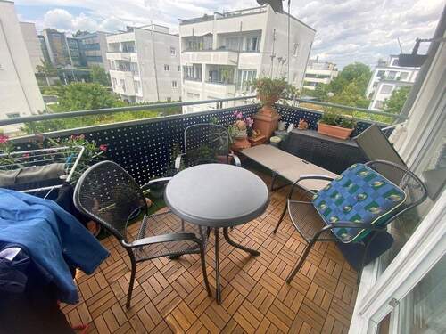 Balkon - Etagenwohnung mit 103,20 m&sup2; in Neu-Ulm / Wiley zum Kaufen