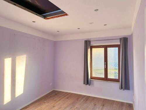 Schlafzimmer mit Spitzboden - 