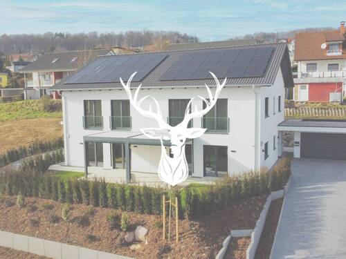 Bild 1 - Hochwertige und moderne Doppelhaushälfte B mit nachhaltiger Gebäudetechnik in Tiengen zu verkaufen