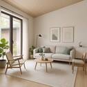 so kann es werden! Wohnzimmer - 4 Zimmer Einfamilienhaus in Norderstedt