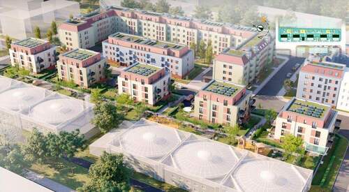 Moderne Terrassenwohnung mit Blick in Grüne - 3 Zimmer Etagenwohnung zum Kaufen in Berlin