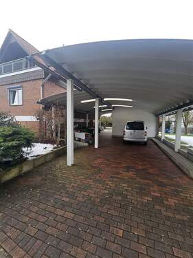 ca. 120 m² Stahl Carport - 