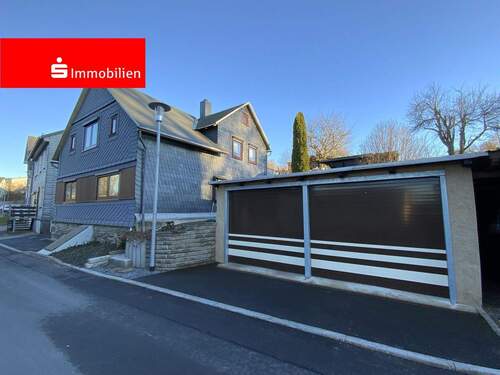 Seitenansicht - Gemütliches Einfamilienhaus voll möbliert!