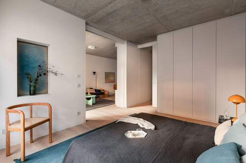 SUITES AM TACHELES Musterwohnung Schlafzimmer - 